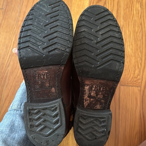 Frye Veronica back zip boots 7.5 redwood - Picture 6 of 7